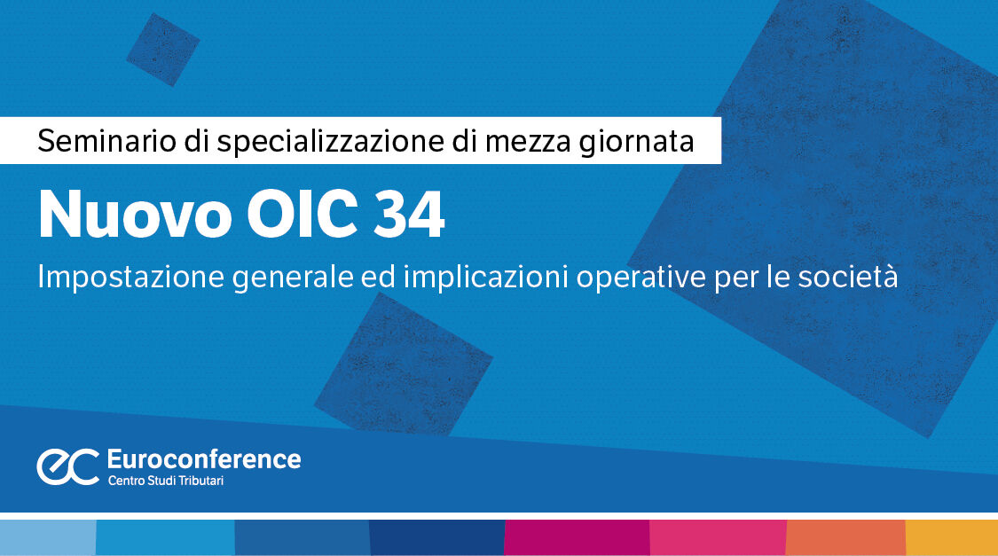 Immagine Nuovo OIC 34 | Euroconference